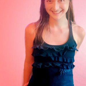 Hollister Navy Tank top